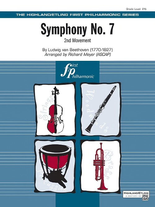 Symphony No.7, 2nd Movement (Full Orchestra - Score and Parts)